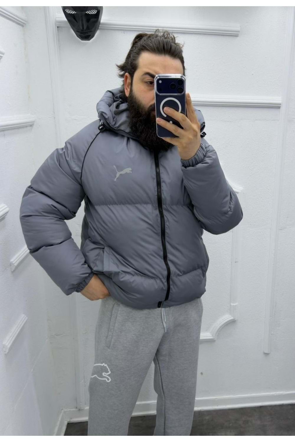 1001 PUMA MONT - GRİ - S