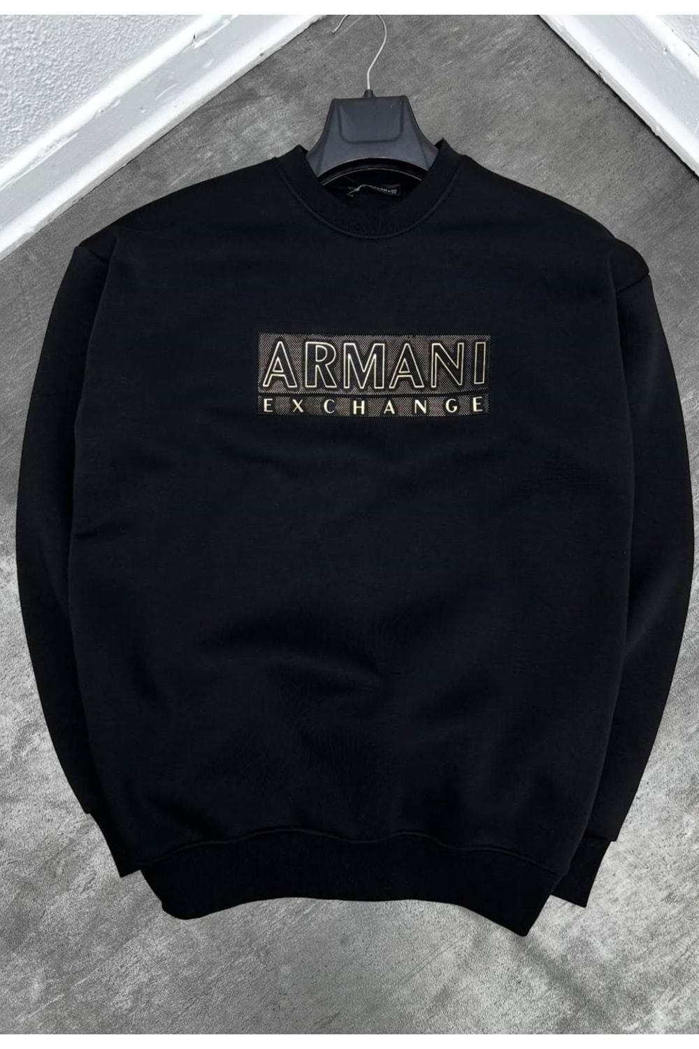 1001 ARMANI SWEAT - SİYAH