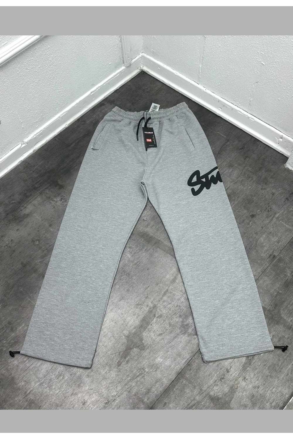 1025 STWD BAGGY EŞOFMAN - GRİ