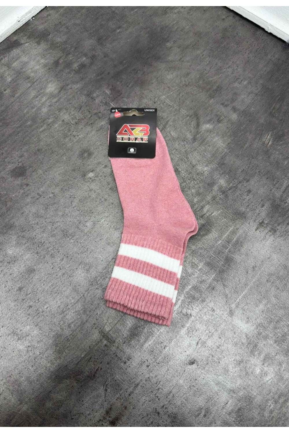 1001 AZB ÇORAP - PEMBE - 40-44