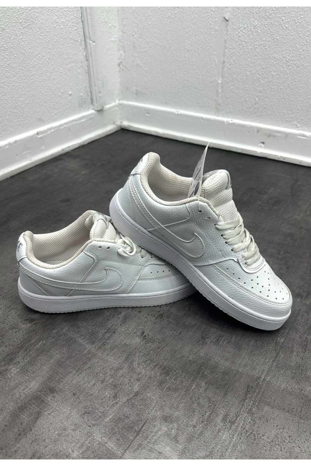 1036 NIKE COURT VISION AYAKKABI - BEYAZ