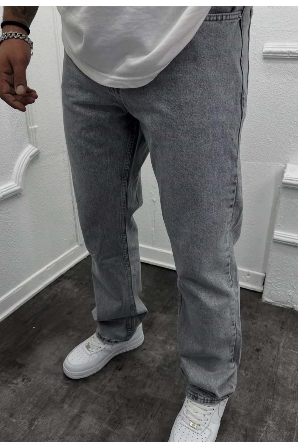 1003 MARTIN BAGGY KOT - GRİ - 29