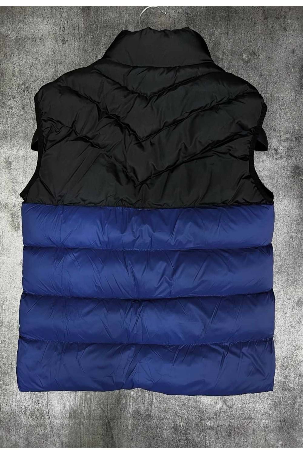 1041 NIKE ŞİŞME YELEK - SİYAH LACİVERT - M