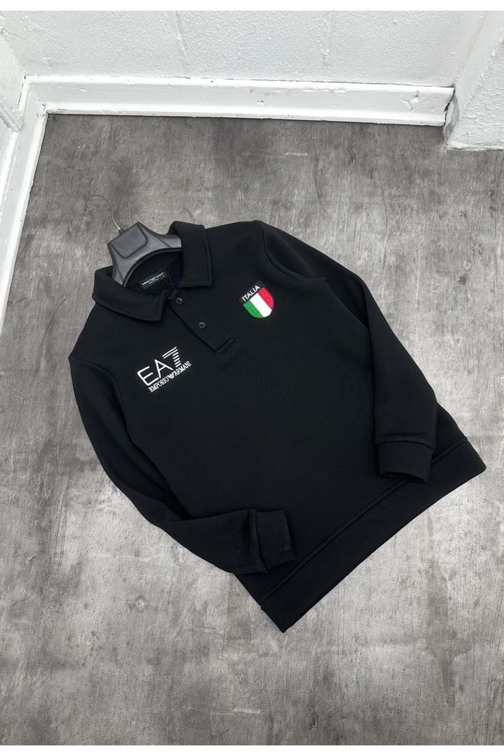 1007 ARMANI EA7 SWEAT - SİYAH