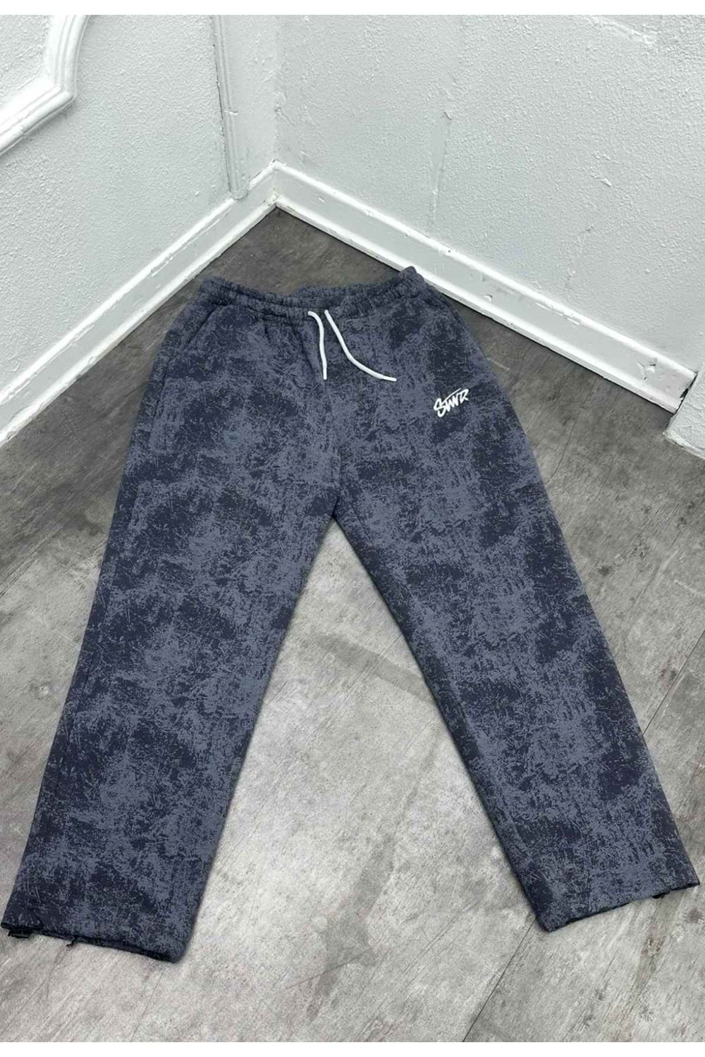 1030 STWD YIKAMA EŞOFMAN - KOYU FÜME - S