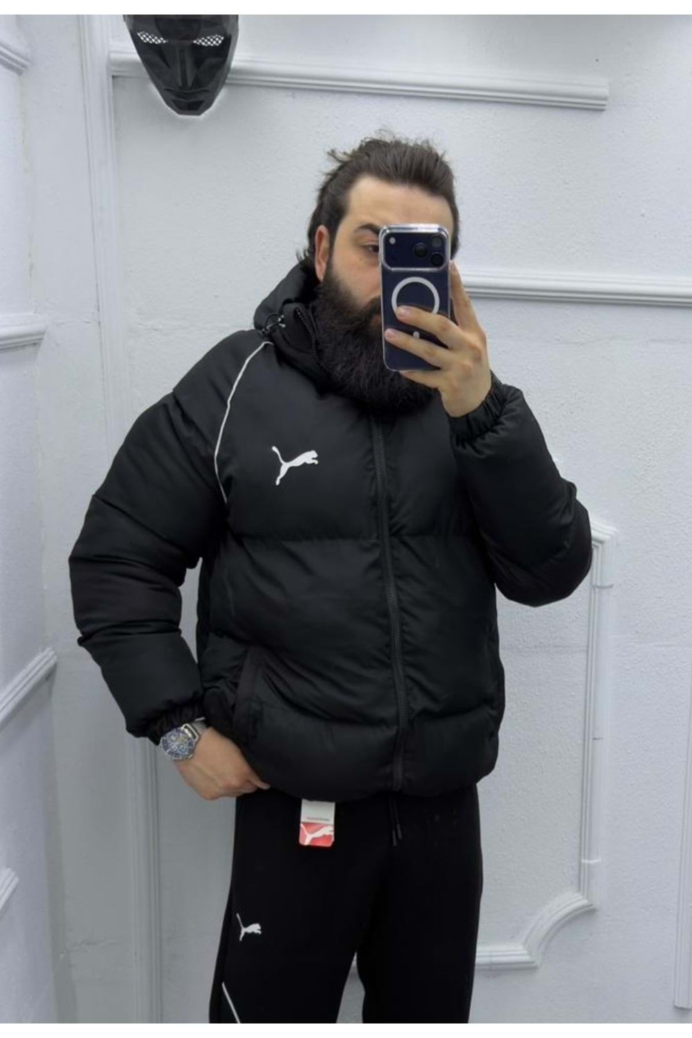 1015 PUMA SİYAH MONT - SİYAH - S