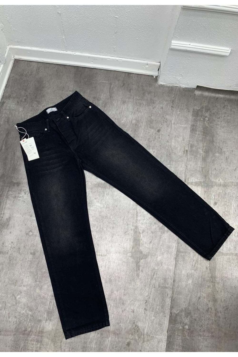 1023 LACOSTE BAGGY KOT - SİYAH