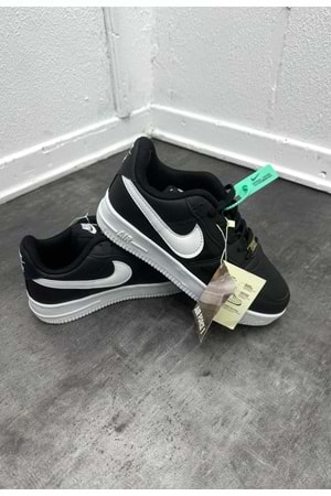 1033 NIKE AIR FORCE AYAKKABI - SİYAH-BEYAZ