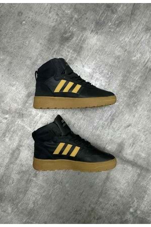 1019 ADIDAS ULTRA BOOST BILEKLI AYAKKABI - SIYAH-SARI