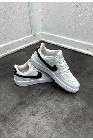 1036 NIKE COURT VISION AYAKKABI - BEYAZ-SIYAH