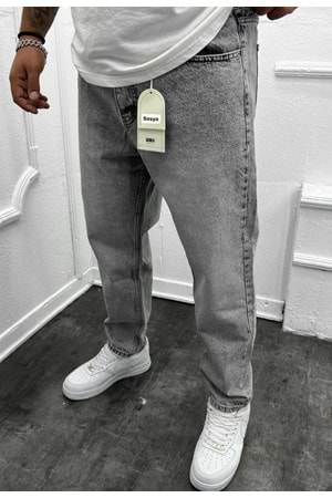 1003 WE11 TAŞLAMA BOYFRIEND KOT - GRİ