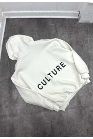 1002 CULTURE SWEAT - BEYAZ - STANDART