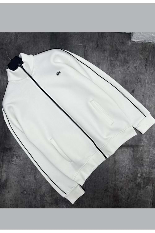 1002 LACOSTE CEKET - BEYAZ - M