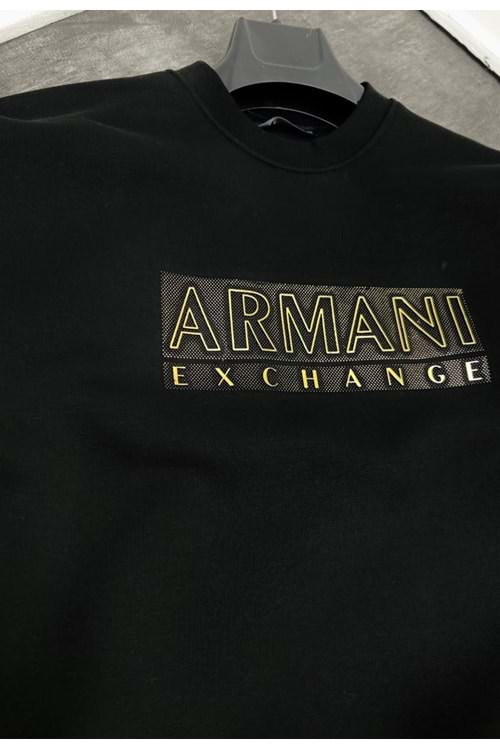 1001 ARMANI SWEAT - SİYAH