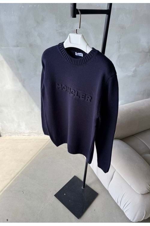 1001 MONCLER TRİKO ÖRME - LACİVERT - S