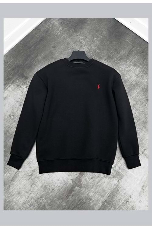 1002 POLO SWEAT - SİYAH - S