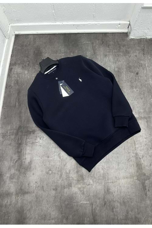 1003 POLO BİSİKLET YAKA SWEAT - LACİVERT