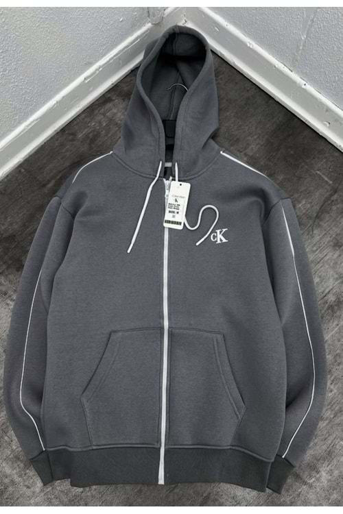 1002 CK CEKET - BOYALI GRİ - S