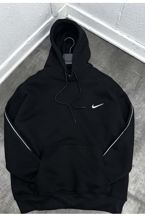 1006 NIKE KAPÜŞONLU SWEAT - SİYAH - M