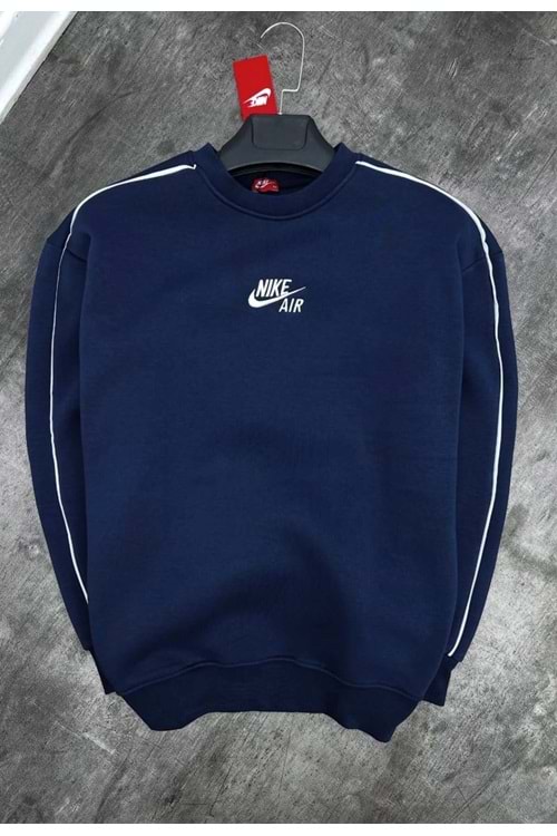 1007 NIKE AIR BISIKLET YAKA SWEAT - LACİVERT