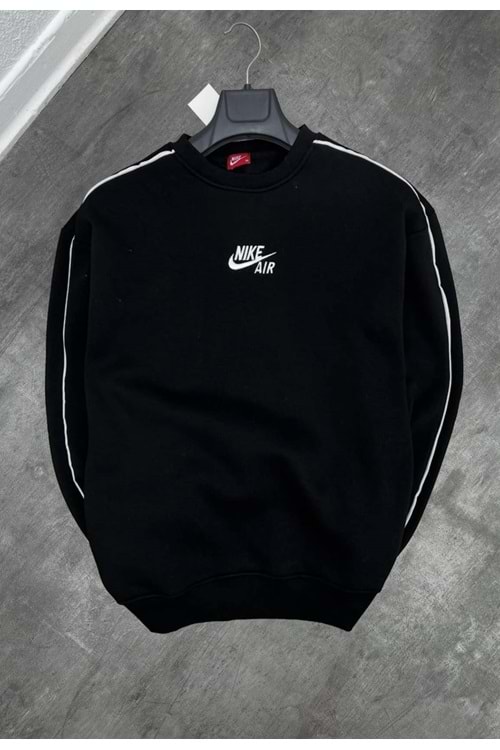 1007 NIKE AIR BISIKLET YAKA SWEAT - SİYAH