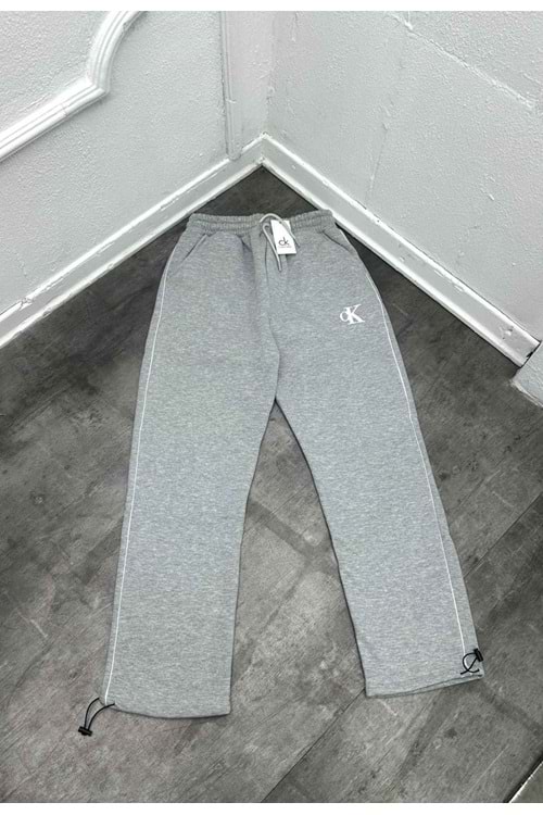 1003 CK BAGGY ŞERIT DETAY ESOFMAN - GRİ - L