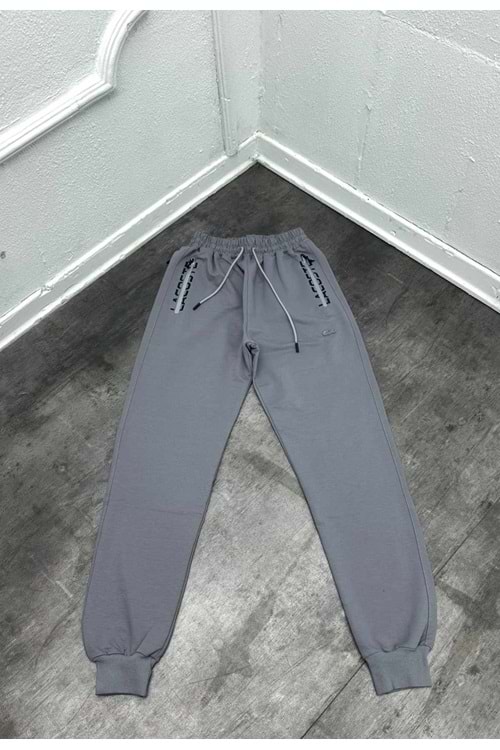 1014 LACOSTE EŞOFMAN - BOYALI GRİ - L