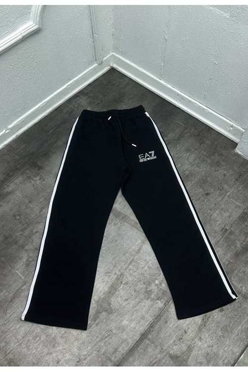 1006 ARMANİ PİKE KUMAŞ EŞOFMAN - SİYAH - M