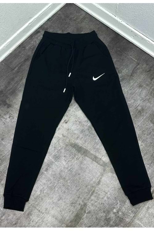 1029 NIKE RİBANA PAÇA EŞOFMAN - SİYAH - S