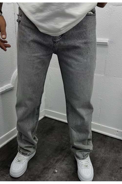 1012 WE11 TASLAMA BAGGY KOT - GRİ - 29