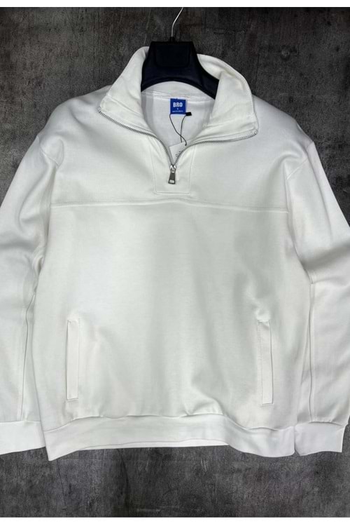 1007 BRO SWEAT - BEYAZ - XL