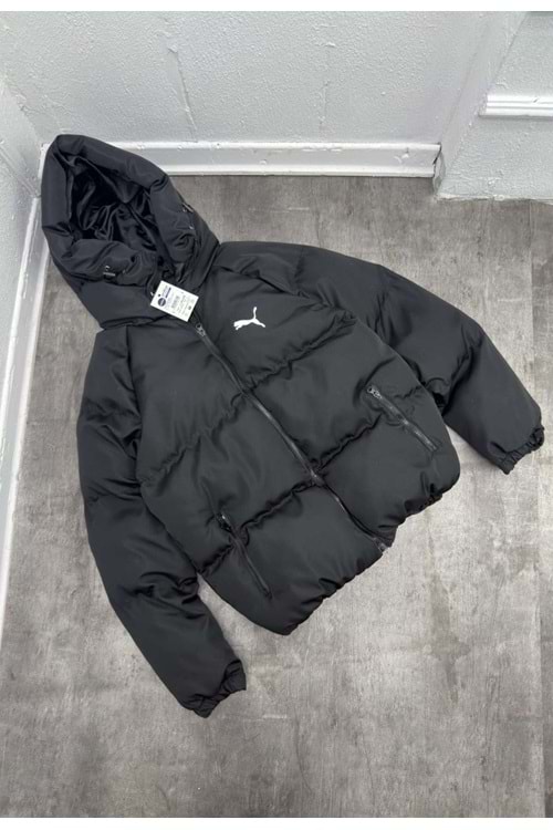 1014 PUMA BOMBER ŞİŞME MONT - SİYAH - XXL