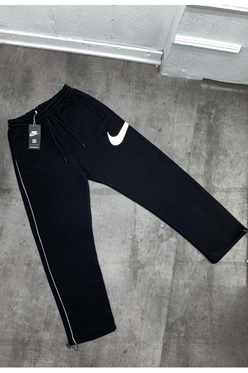 1044 NIKE KABARTMA LOGO BAGGY ESOFMAN - SİYAH - XL