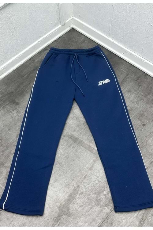 1029 STWD KALIN ENJEKSIYON BASKI BAGGY ESOFMAN - LACİVERT - S