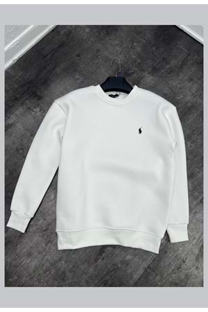 1002 POLO SWEAT - BEYAZ - XXL