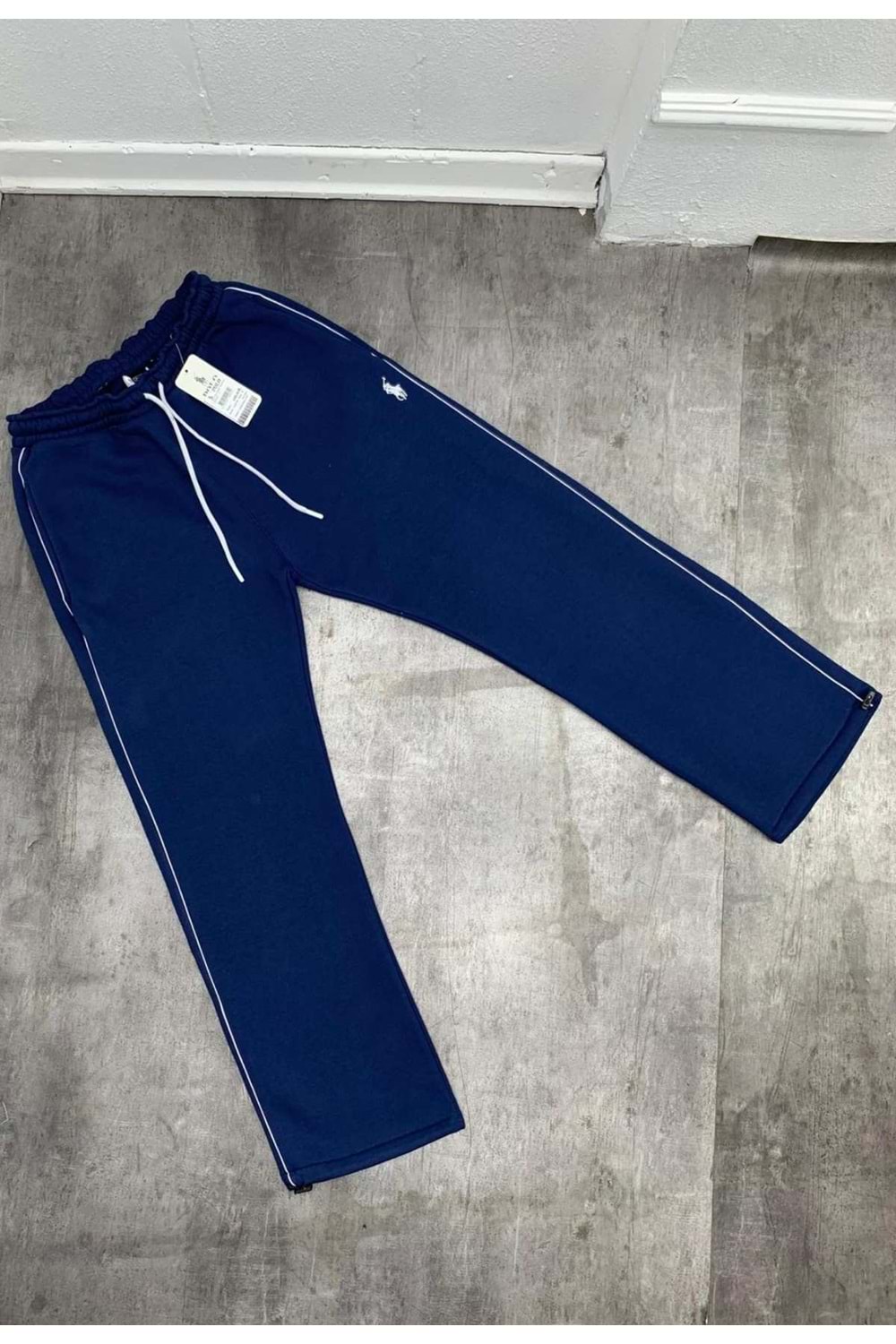 1007 POLO BAGGY EŞOFMAN - LACİVERT - M