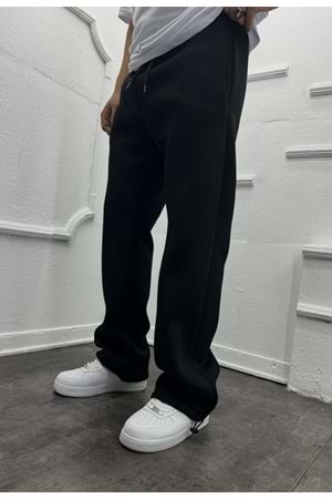 1001 BASİC DUZ BAGGY ESOFMAN - SİYAH