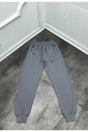 1014 LACOSTE EŞOFMAN - BOYALI GRİ - L