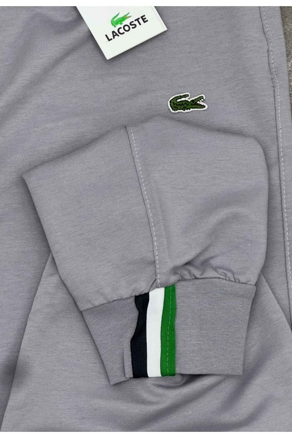 1015 LACOSTE EŞOFMAN - BOYALI GRİ