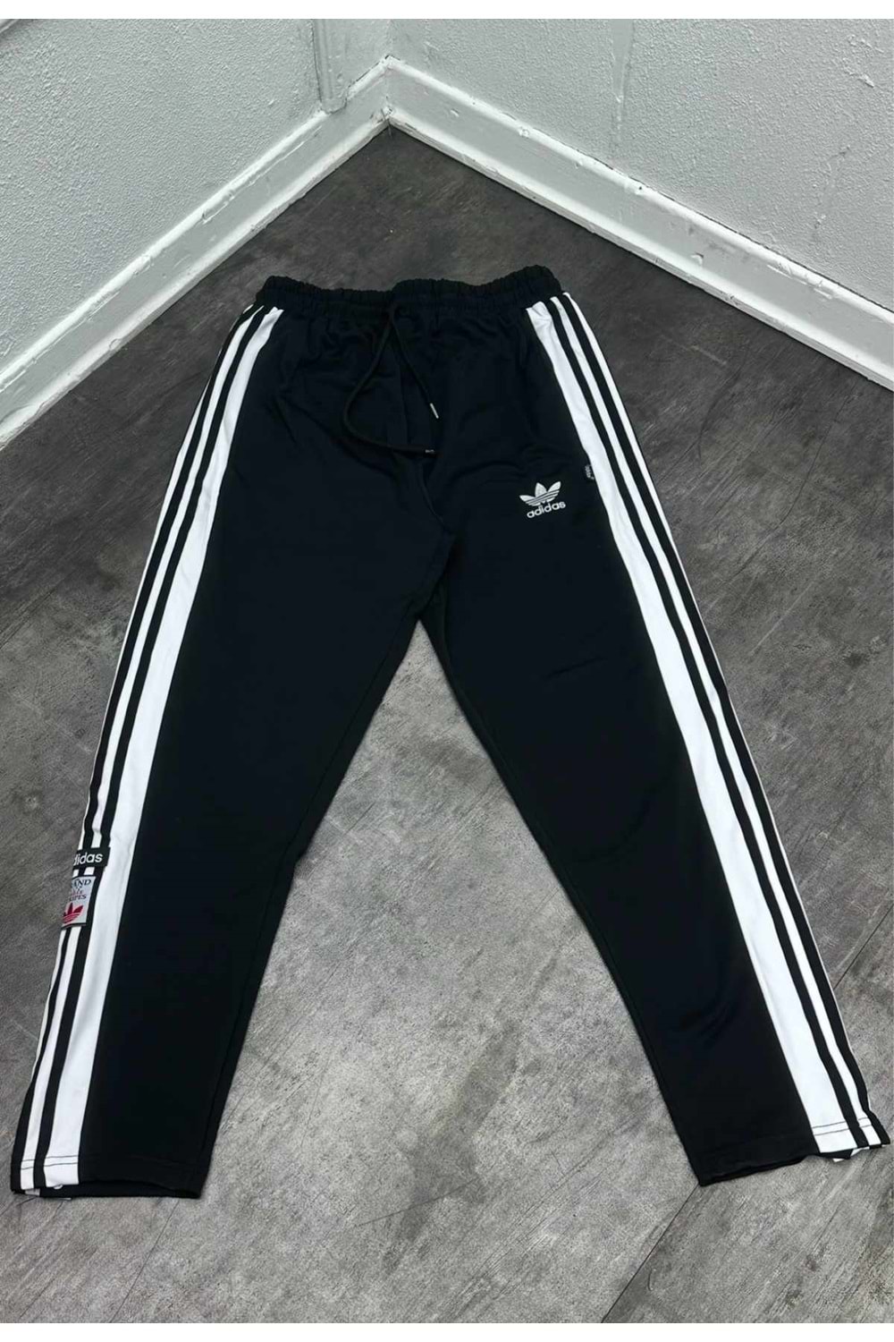 1013 ADİDAS DALGIÇ EŞOFMAN - SİYAH - XL