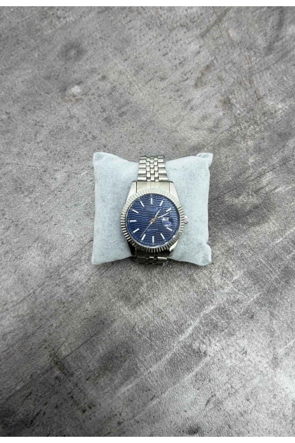 1004 ROLEX SAAT - GÜMÜŞ LACİ - STANDART