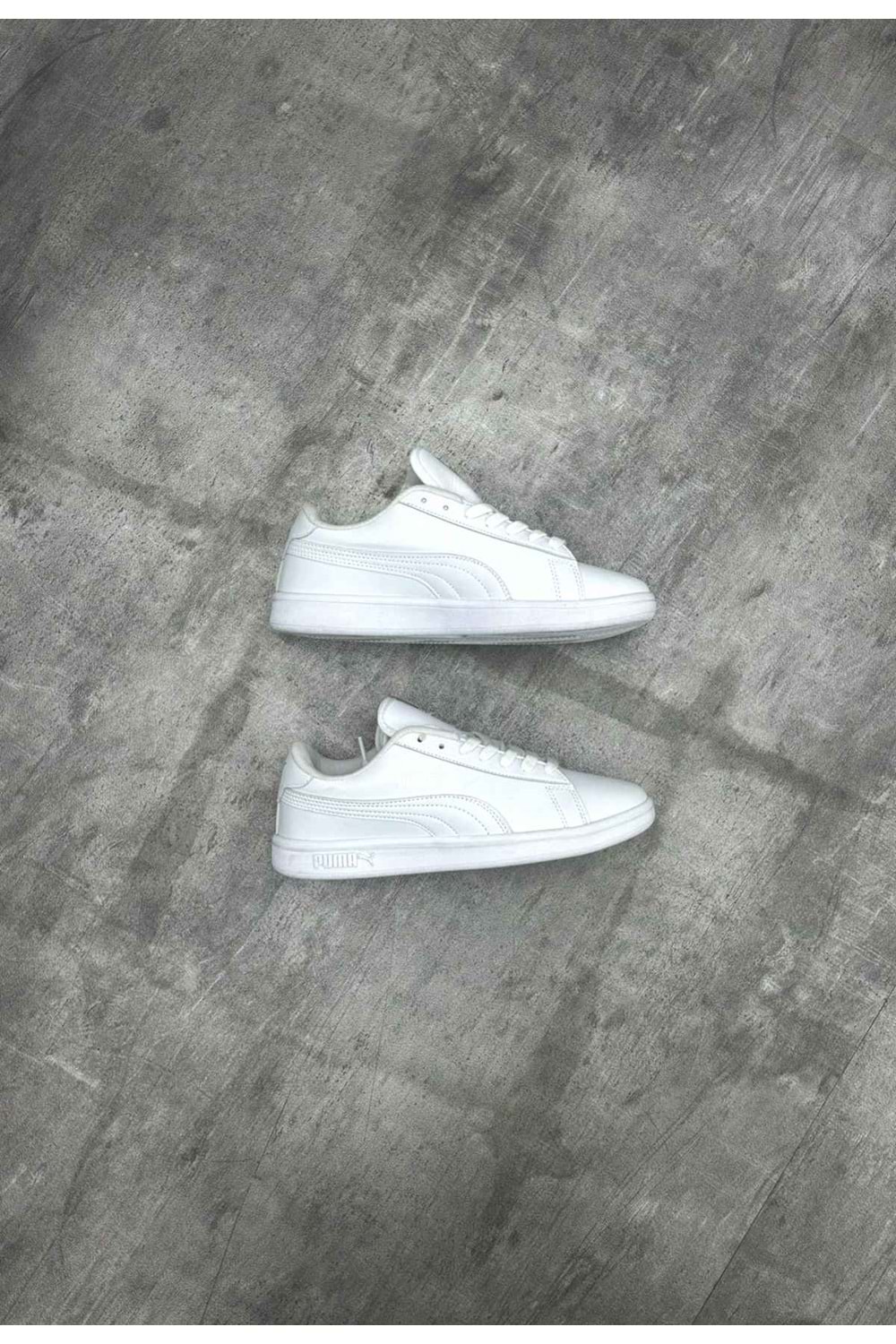 1013 PUMA CLASSIC SPOR AYAKKABI - BEYAZ-BEYAZ