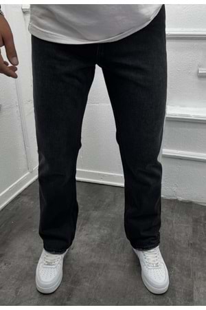 1004 MARTIN TASLAMA BAGGY KOT - KOYU FÜME - 36