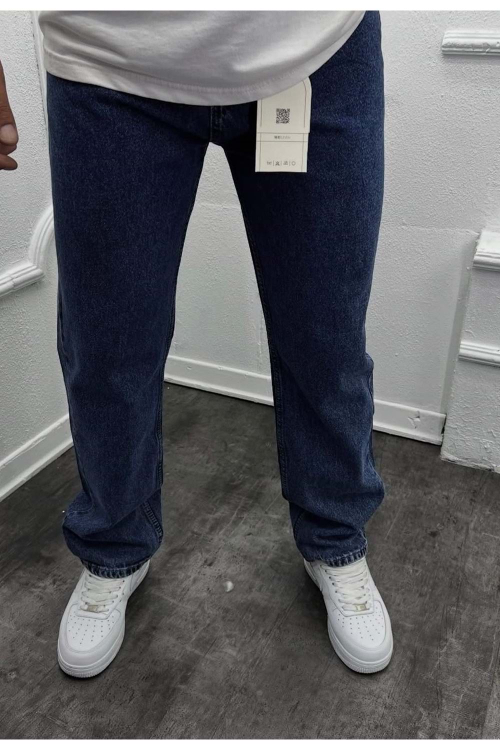 1013 WE11 BAGGY KOT - LACİVERT - 30