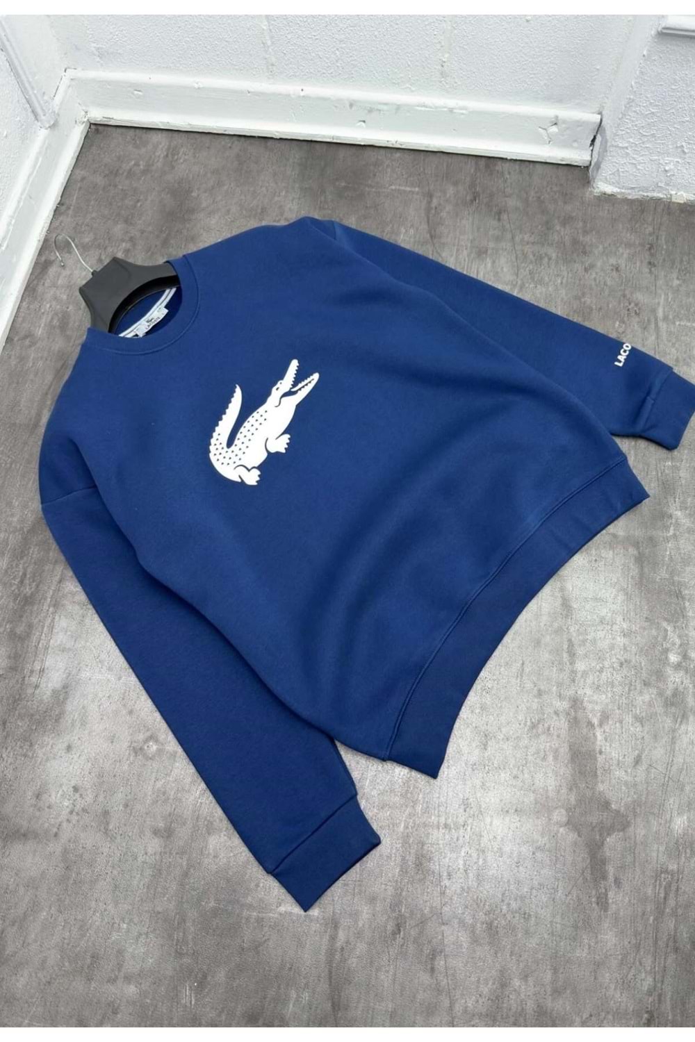 1018 LACOSTE SWEAT - LACİVERT - M