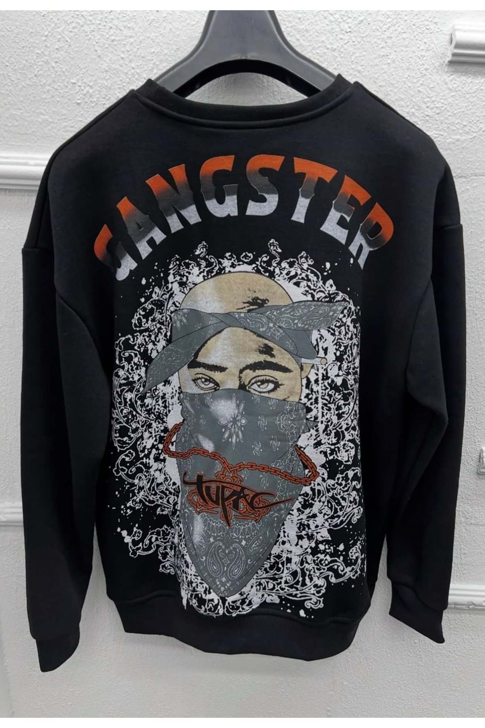 1001 TUPAC SWEAT - SİYAH