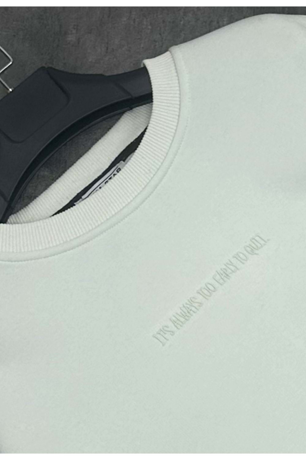 1002 ALPHA SWEAT - BEYAZ - S