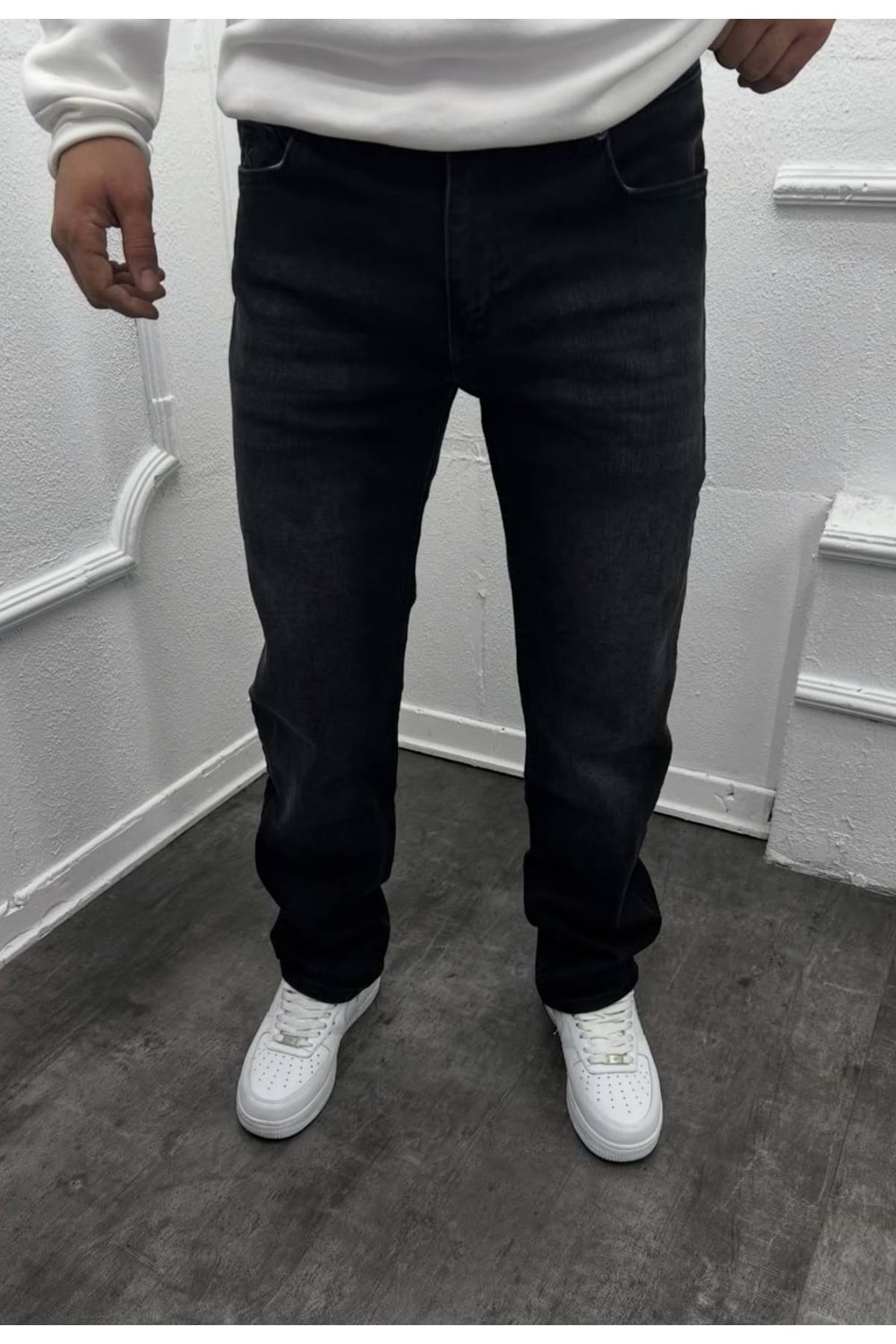 1006 LUFIAN REGULAR FIT KOT - SİYAH - 30