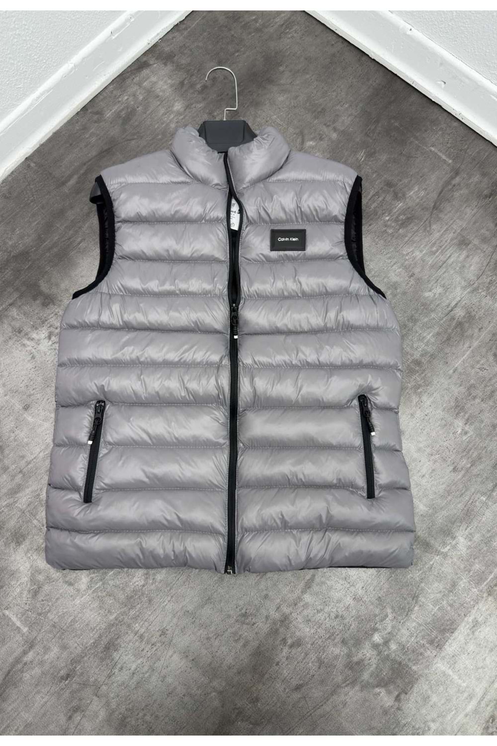 1013 CK SİSME YELEK - BOYALI GRİ - S