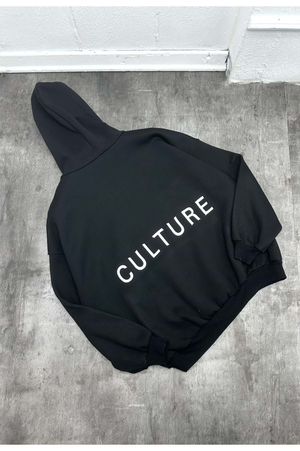 1002 CULTURE SWEAT - SİYAH - STANDART